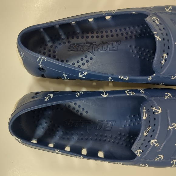 Floafers Country Club Driver Men's Nautical Water  Blue Slip-On Shoes S-11 - Picture 8 of 8